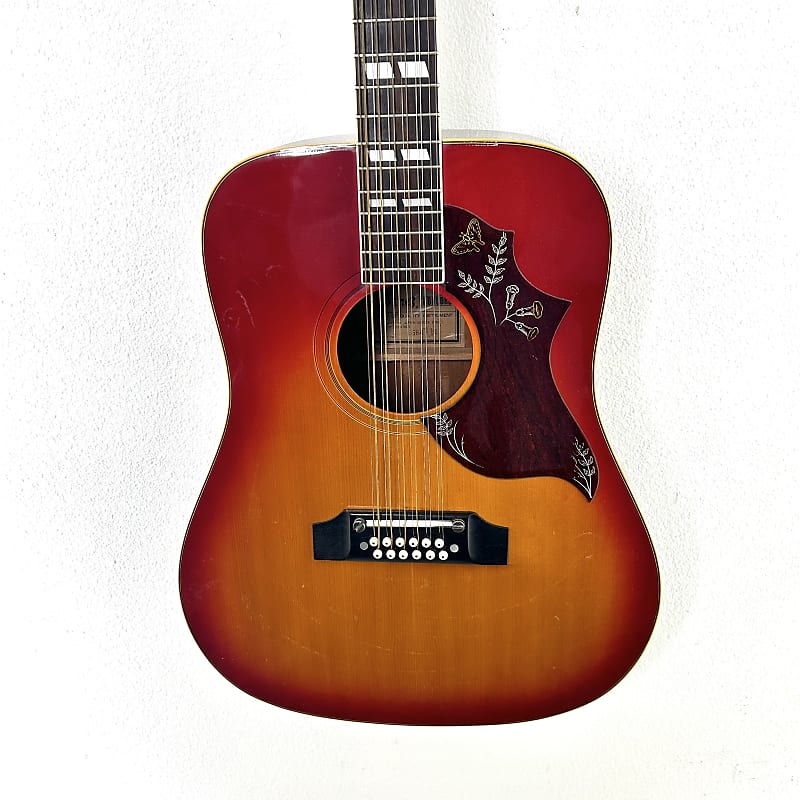 Ibanez Concord 12 String Project 1970's - Sunburst | Reverb