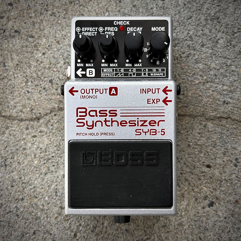 Used Boss SYB-5 Bass Synthesizer | Reverb