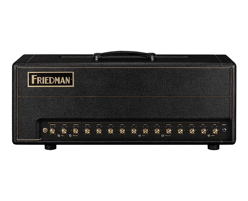 Friedman BE-100 Deluxe 3-Ch 100-Watt Tube Guitar Head image 1