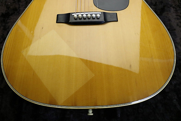 Vintage 1970's made MORRIS W-18 Acoustic Guitar IIDA factory