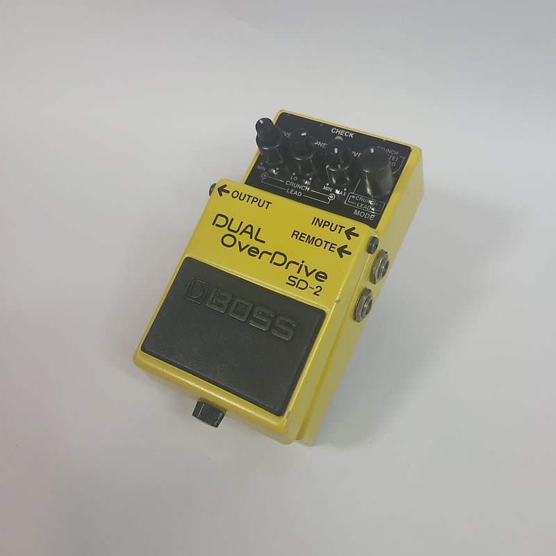 廃盤希少品 BOSS DUAL OverDrive SD-2 BOSS SD-2 - Great or Garbage? - YouTube