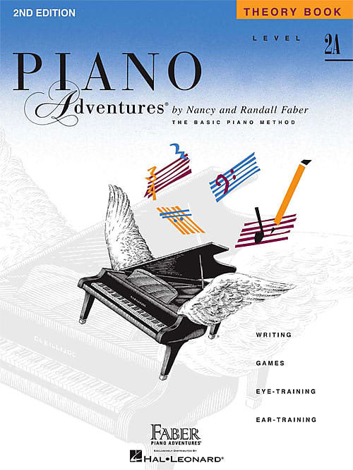 Hal Leonard Faber Piano Adventures - Level 2A Theory Book - 2nd Edition image 1