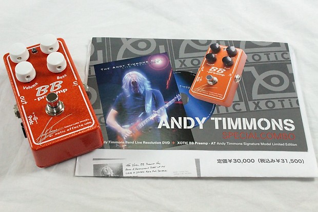 Xotic BB Preamp Andy Timmons Edition - YouTube