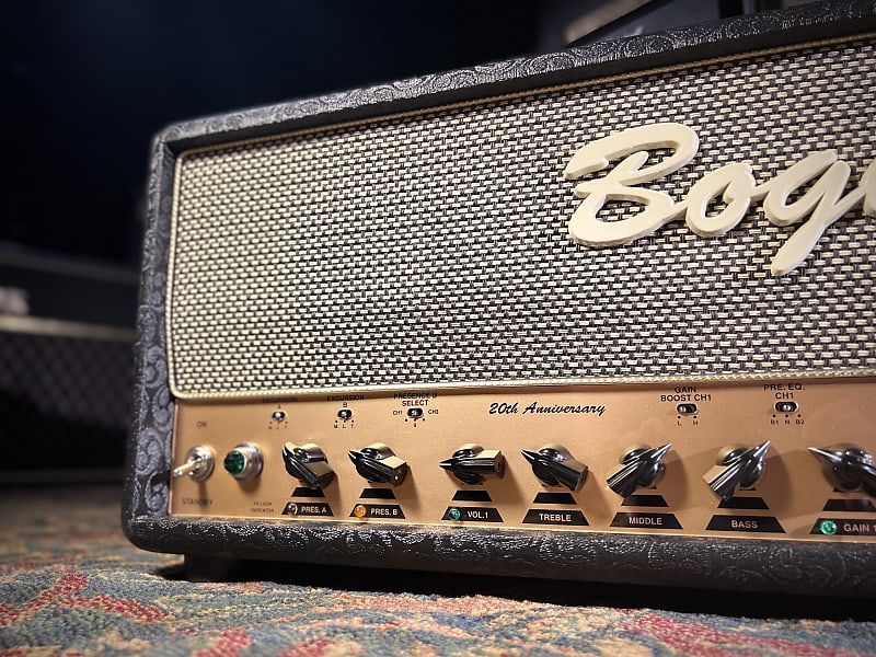 Bogner Ecstasy 20th Anniversary 100-watt Tube Head with Bogner Ecstasy 20th Anniversary 100-watt Tube Head with