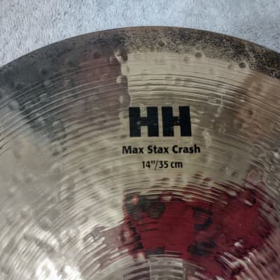 Sabian 15005MPLB HH Low Max Stax Set 12/14" Cymbal Pack - Brilliant image 10