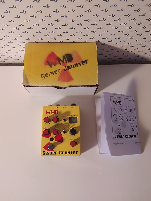 WMD Geiger Counter Digital Destruction Guitar Pedal