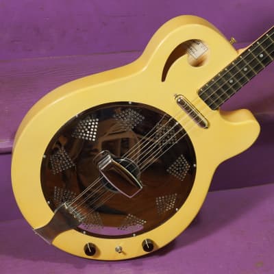 2013 Earnest Instruments (Joel Eckhaus) Radiator Resonator Plectrum Acoustic/Electric Guitar VIDEO! image 2