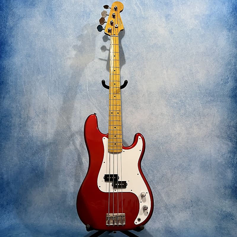 1999 Fender Precision Bass '57 Vintage Reissue PB57 Candy Apple Red Japan  CIJ