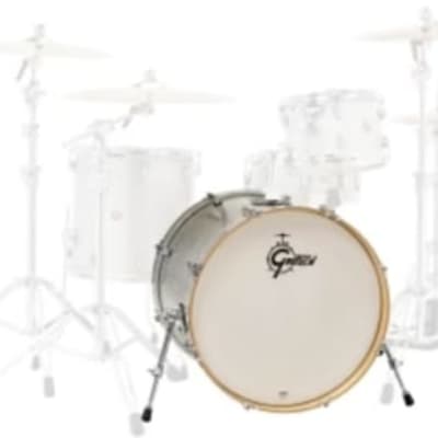 Gretsch Catalina Maple 14x18 Bass Drum  Ss Silver Sparkle, CM1-1418B-SS image 3