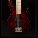 Paul Reed Smith Gary Grainger 5-String in Fire Red Burst with Ten Top