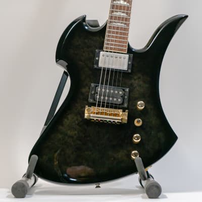 2011 BC Rich Mockingbird Electric Guitar with Gigbag - Transparent Black for sale