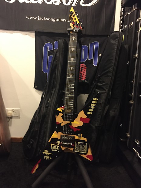 ESP Edwards Kamikaze Anchang Star like George Lynch