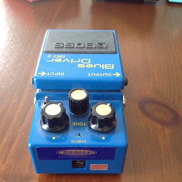 Boss Keeley Modded Blues Driver BD-2 As used by John Mayer