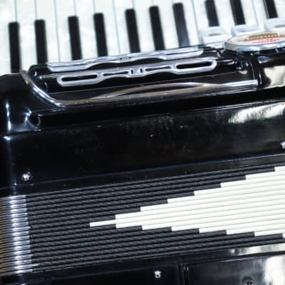 Titano Tube Chamber Ideal Model 120-Bass 41-Key Black Piano Accordion w/Case image 18