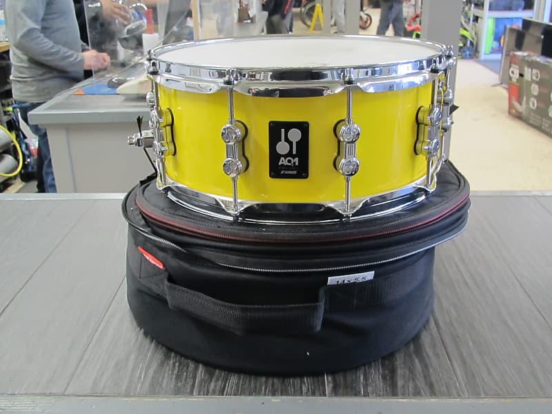 Sonor AQ1 14x6" Snare Drum 2018 - Present - Lite Yellow image 1