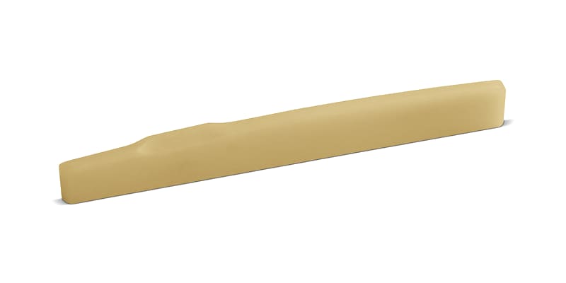 Unbleached Bone Saddle - Fits Many Post-2000 Gibson® Guitars with Undersaddle Pickup - 10 mm Height image 1