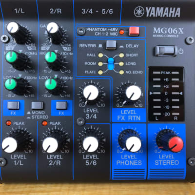 Yamaha MG06X 6-Input Stereo Mixer with Effects image 5