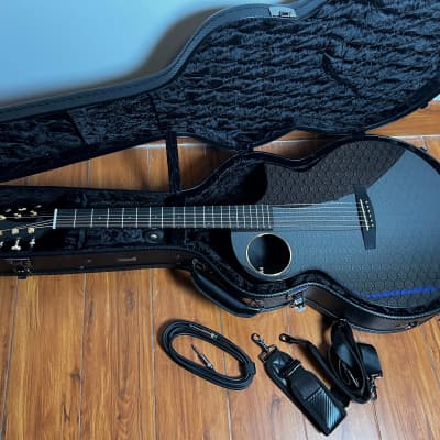 Enya Carbon Fiber Acoustic Electric Guitar X4 Pro 41' with Hard Case image 25