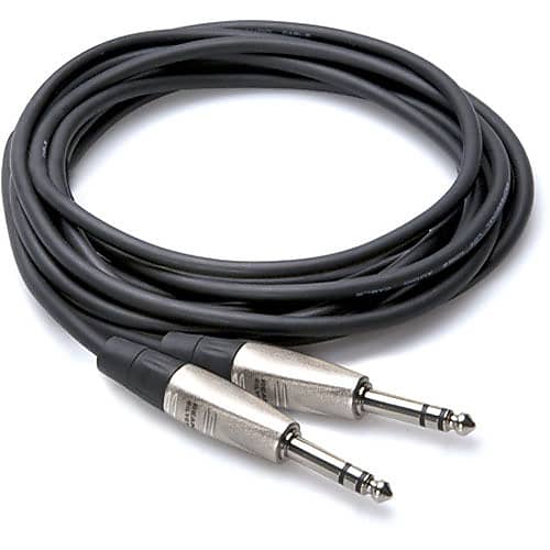 Hosa HSS-030 Pro Cable 1/4"" TRS to 1/4"" TRS image 1