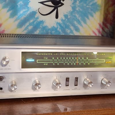Fully Restored Lafayette LR-400 Stereo AM/FM/MPX All Tube Receiver & Matching Lafayette Speakers! image 2