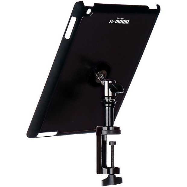 On-Stage TCM9163 Quick Disconnect Table Edge Tablet Mounting System with Snap-On Cover image 1