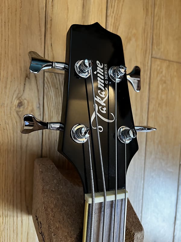 Takamine EGB2S-BK Black Gloss Bass | Reverb UK