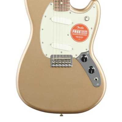 Fender Player Mustang Pau Ferro Neck Firemist Gold image 3