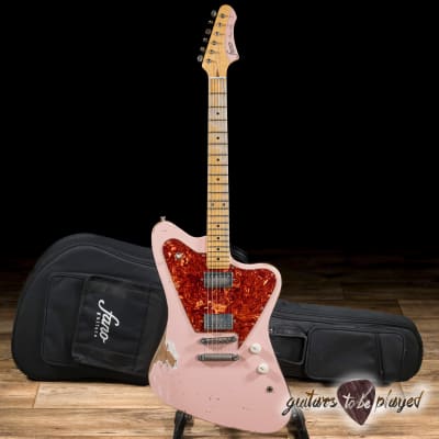 Fano PX6 Oltre Maple Neck Suhr SSV Humbucker Guitar w/ Gigbag – Shell Pink for sale