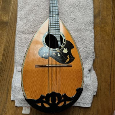 Italian Bowl Mandolin 1900s Natural | Reverb