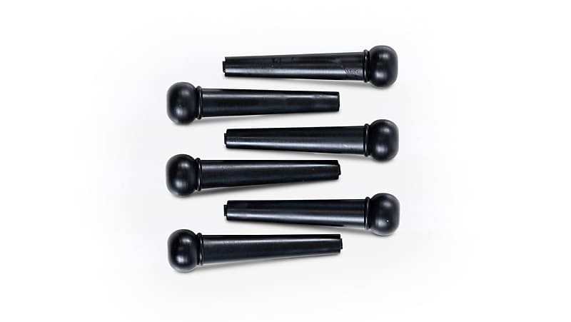 Taylor Bridge Pin Set Plastic - Black | Reverb