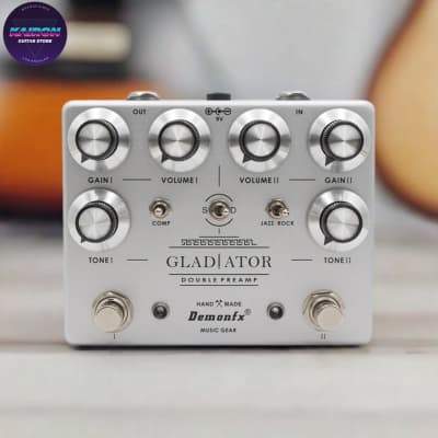 Demon FX GLADIATOR DOUBLE PRE-AMP Guitar Effect Pedal | Reverb