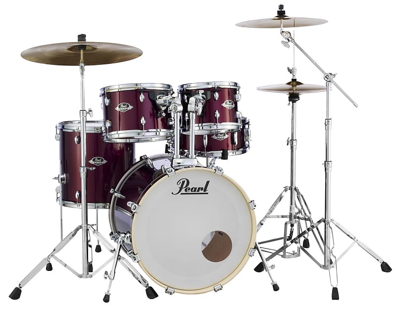 EXX2218B/C760 Pearl Export 22x18 Bass Drum BURGUNDY image 1