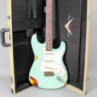 Fender Custom Shop LTD 67 Stratocaster Surf Green 3-Color Hvy | Reverb
