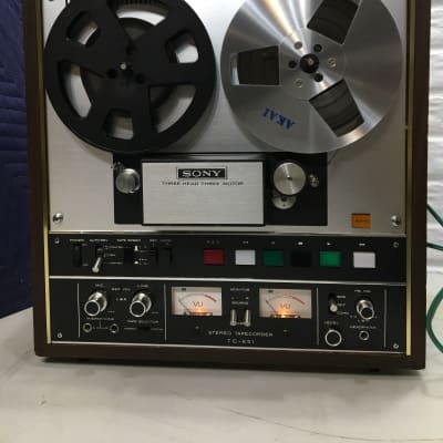 SONY TC-651 reel-to-reel deck, Craig receiver-cassette, Frazier