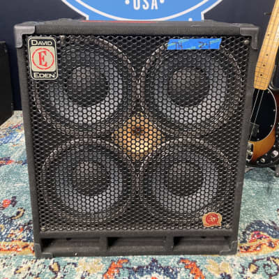 Eden Amplification Tom Hamilton's Aerosmith, D410T 4x10 540W Bass Cabinet  (#24) 2000s image 1