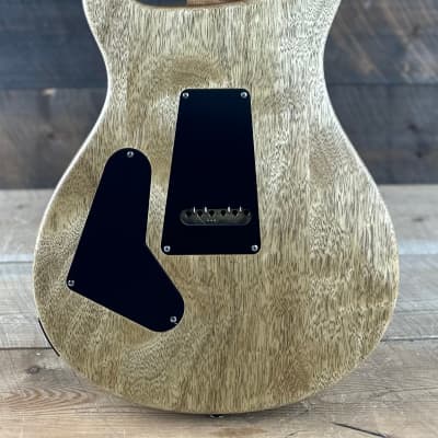 PRS Wood Library Custom 24 Semi-Hollow Flame Maple 10 Top, Korina Back, Torrified Maple Neck, Ziricote FB - Blue Fade 391867 image 10