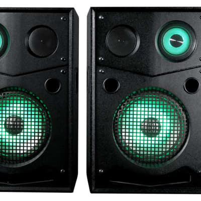 Rockville HOUSE PARTY SYSTEM 10" 1000w Bluetooth LED Booming Bass Home Speakers image 2