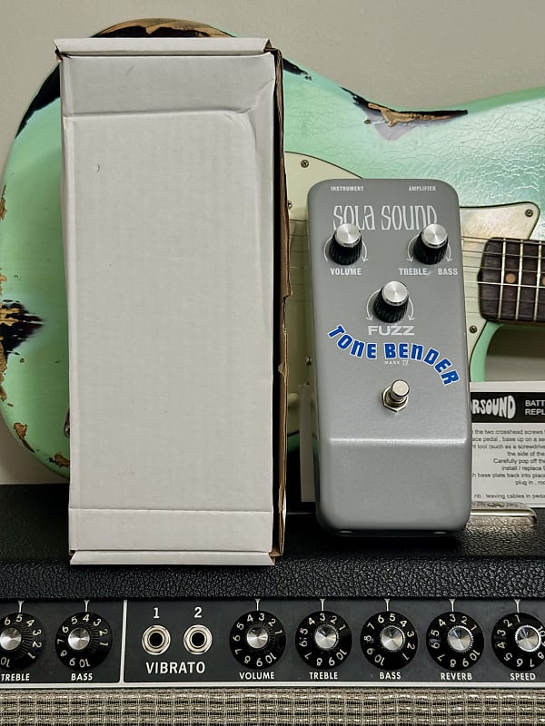 Sola Sound Tone Bender MKIV Fuzz by D.A.M. | Reverb