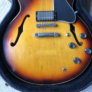 Gibson 1967 335 12 String - 6 String Conversion Sunburst image 2