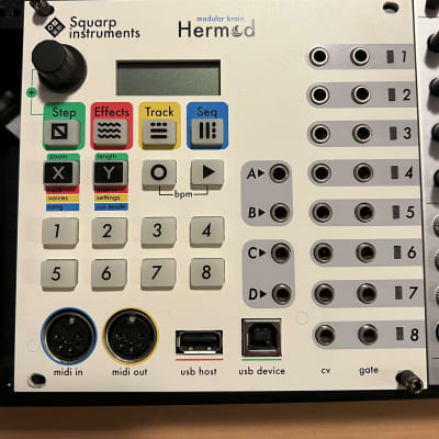 Squarp Instruments Hermod シーケンサー モジュラー Squarp Hermod Sequencer + MIDI to CV Canada – Nightlife