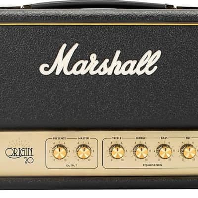 Marshall Origin 20H Electric Guitar Tube Head, 20W, Black image 3