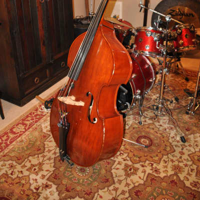 Emanuel Wilfer Master Model Bass 1987 Golden Brown image 4