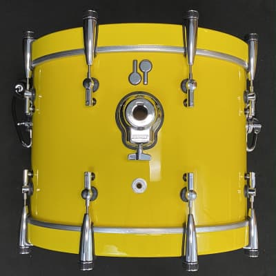 Sonor 20/12/14" SQ2 Maple Drum Set - High Gloss Traffic Yellow image 5