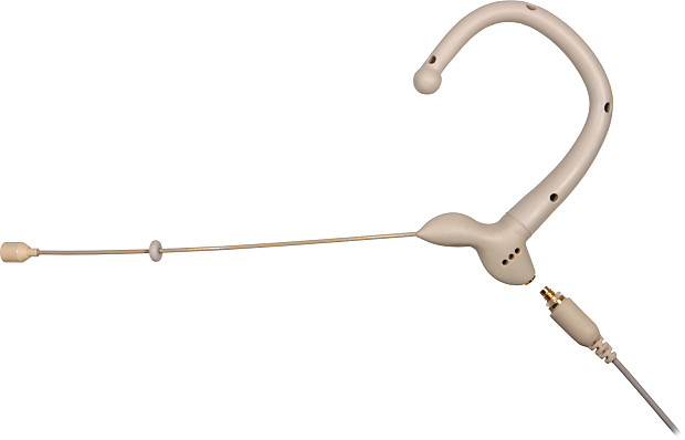 Galaxy Audio ES3-OBG-SEN Single Ear Hook Omni Microphone with Detachable Cable for Sennheiser image 1