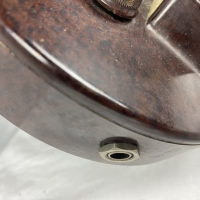 Kiesel Lap steel guitar with case 1940’s - Bakelite brown image 7