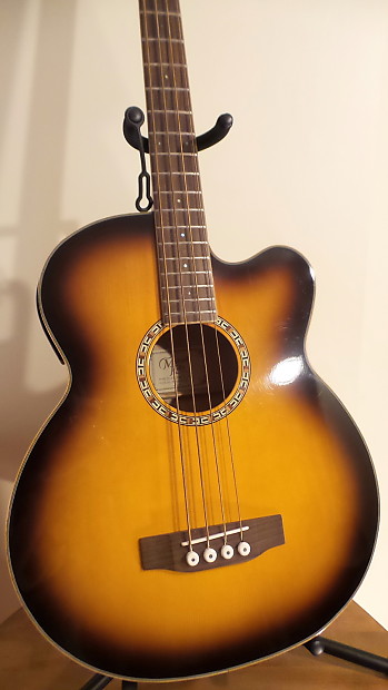 Michael Kelly Firefly 4 String Acoustic Electric Bass Guitar