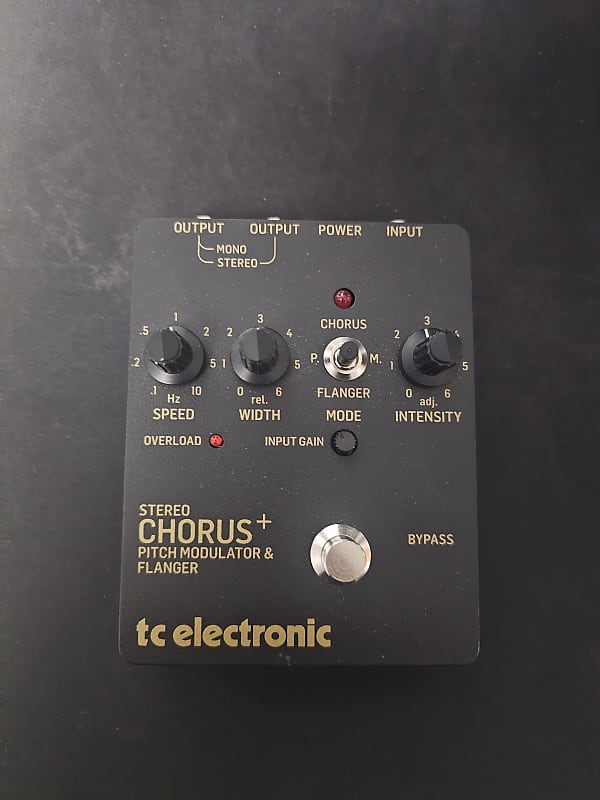 TC Electronic SCF Gold Stereo Chorus + Pitch Modulator