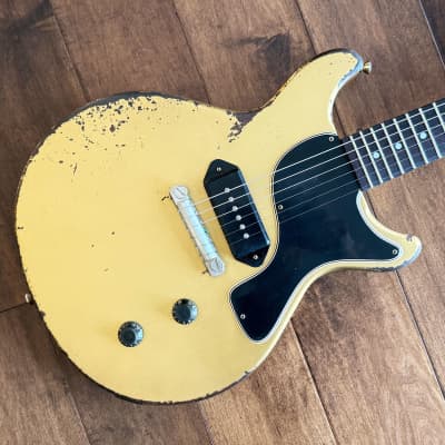 Rock N Roll Relics Thunders DC Electric Guitar Aged TV Yellow 231578 image 1