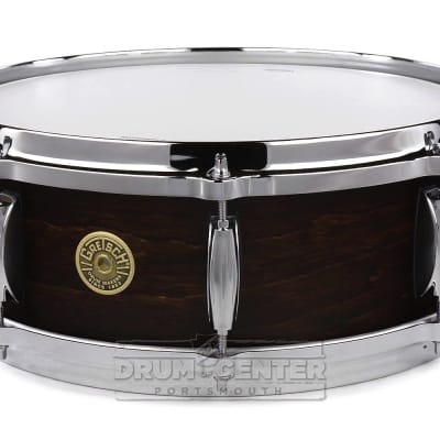 Gretsch USA Custom Snare Drum 14x5 8-Lug Satin Antique Maple image 1