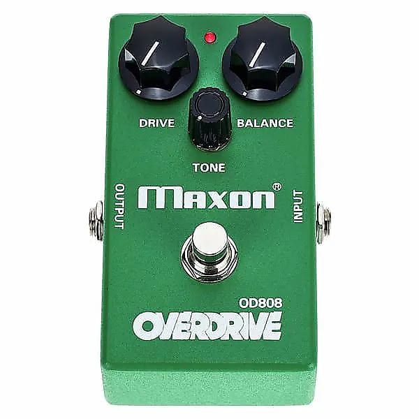 Maxon OD-808 Overdrive 2010s - Green | Reverb